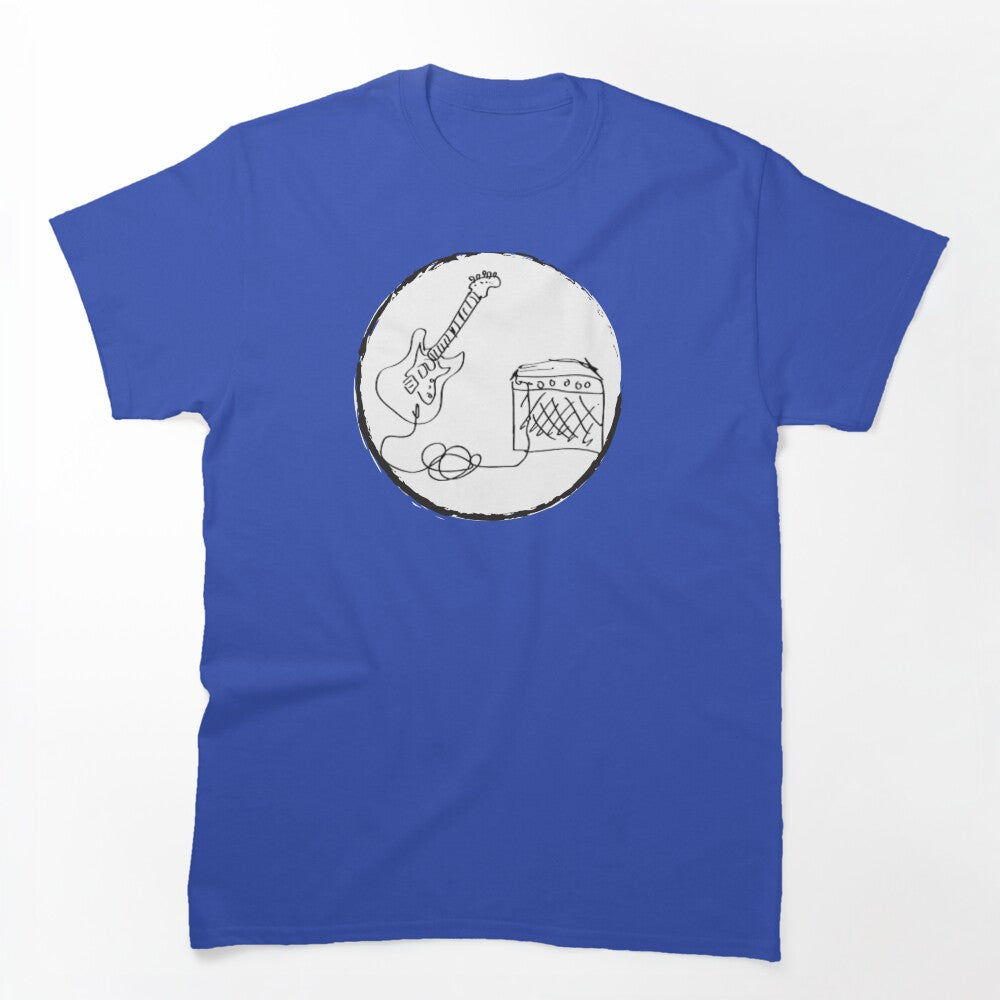 Guitar In A Circle Shirt