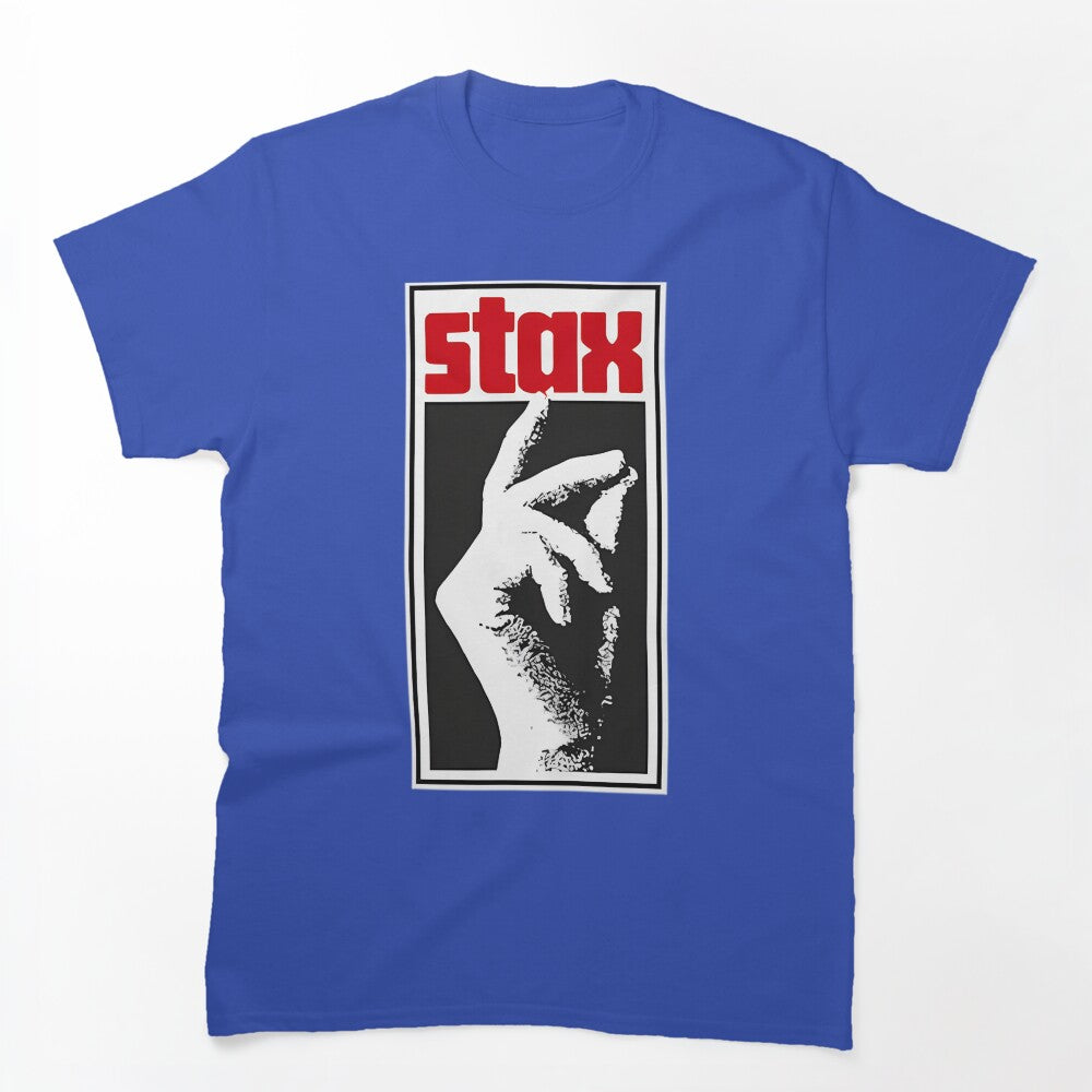 Vintage Stax Record Label Inspired Music Design Shirt