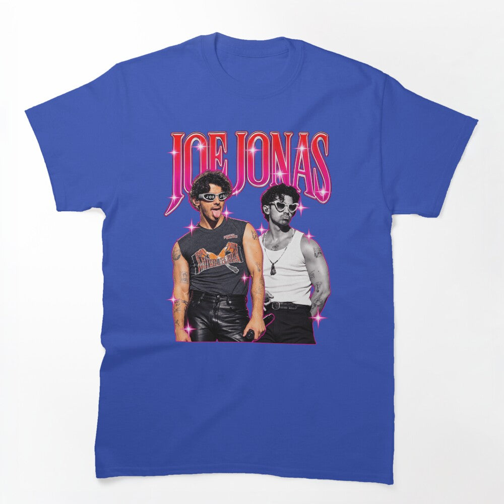Joe Jonas Pink Pop Collage - Sunglasses Shirt