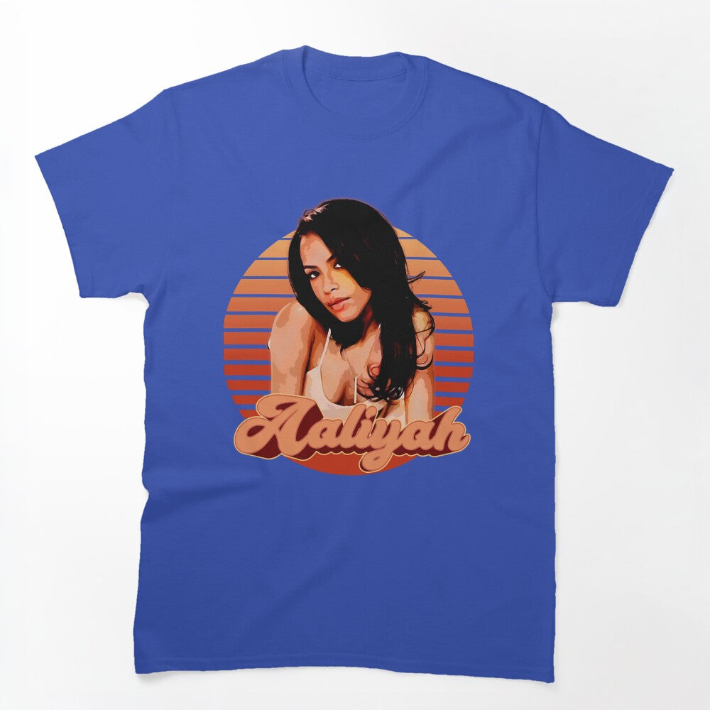 Iconic Aaliyah Tribute Timeless R&B Legend Shirt