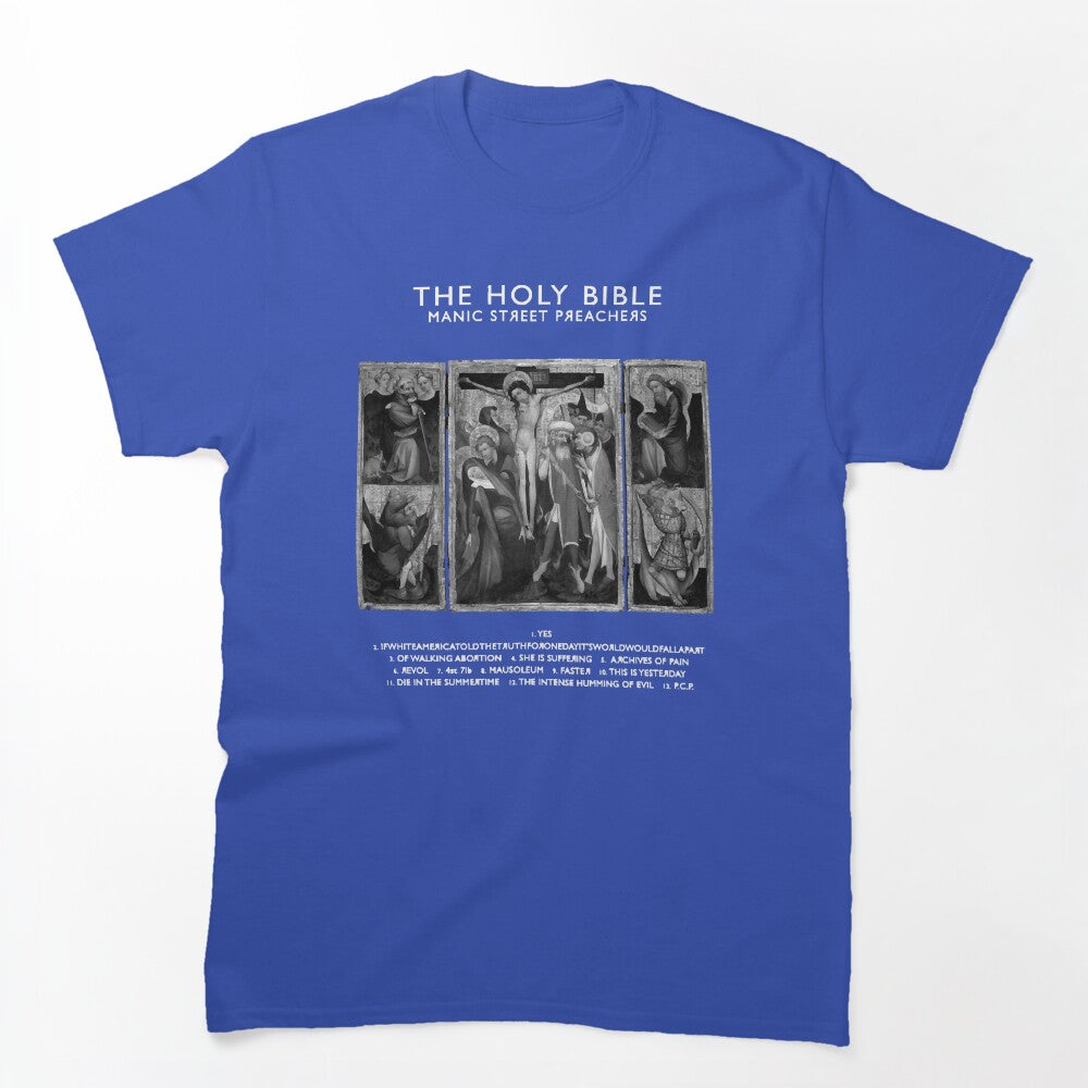 Manic Street Preachers Holy Bible Alt Cover Shirt