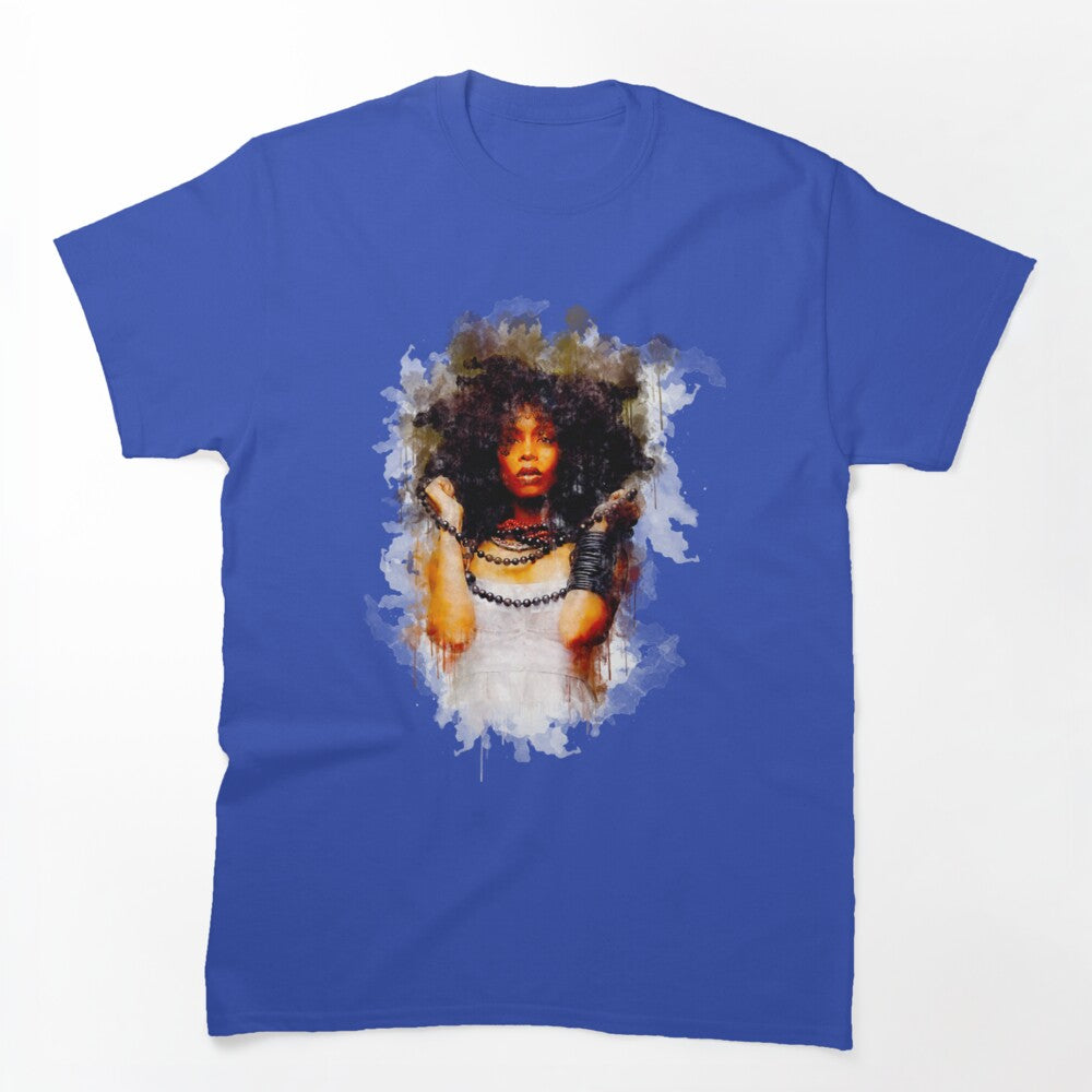 Erykah Badu Watercolor Shirt