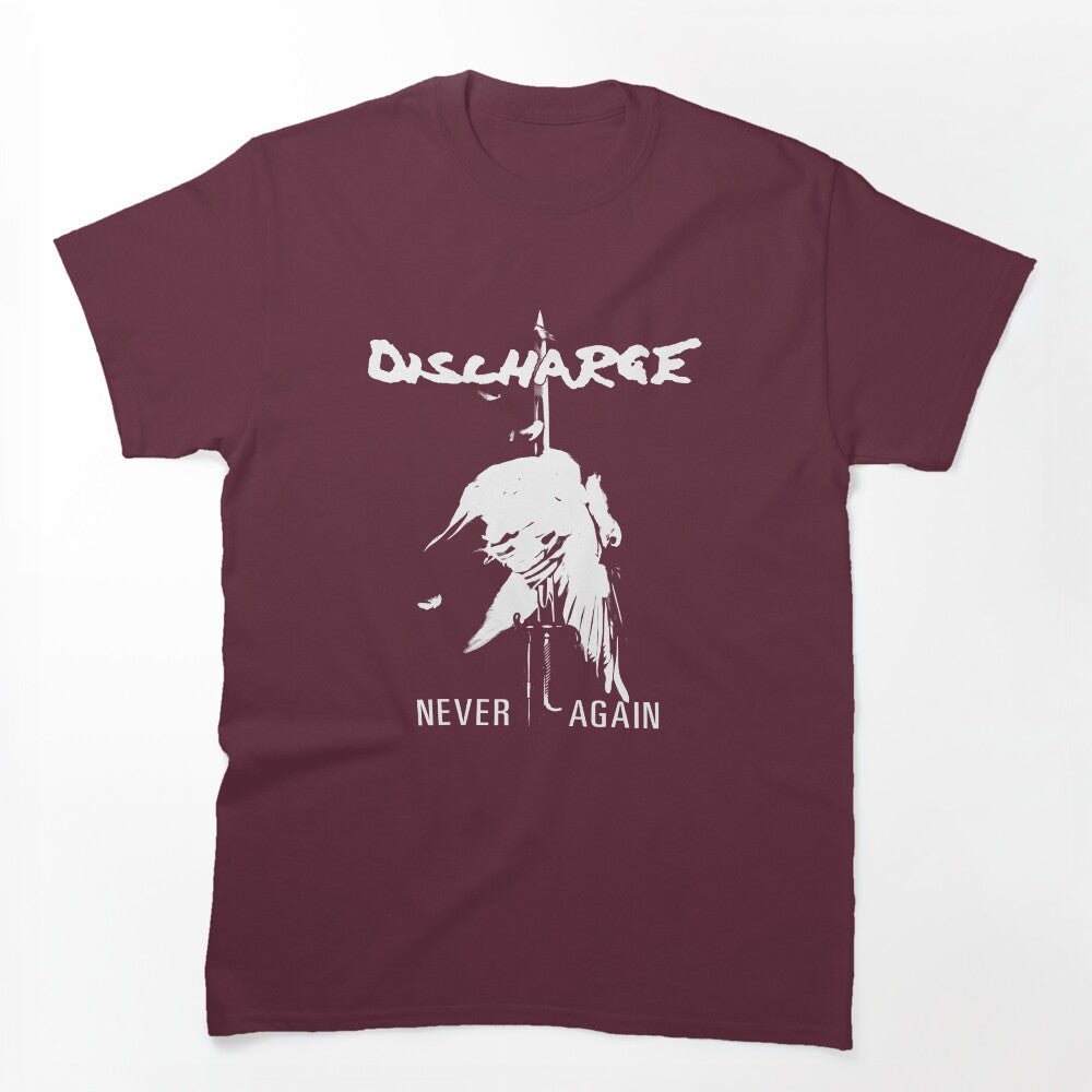 DISCHARGE NEVER AGAIN Shirt