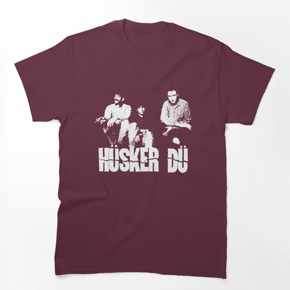 Husker Du - The White Stencil Shirt