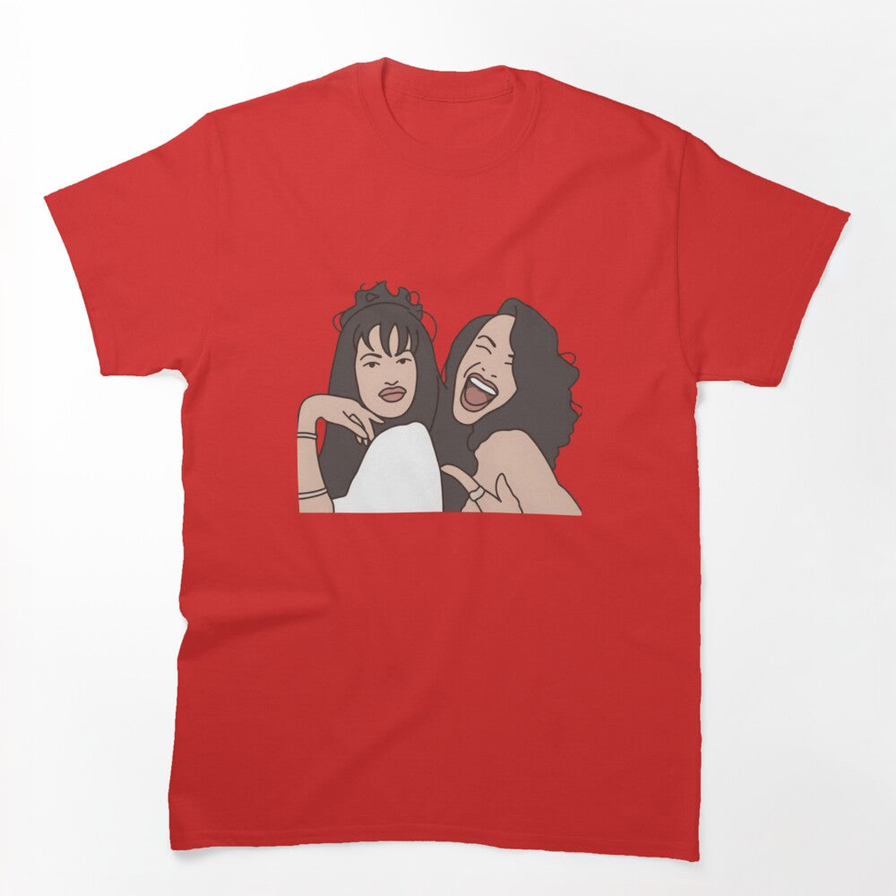 Aaliyah Minimalist Illustration Shirt