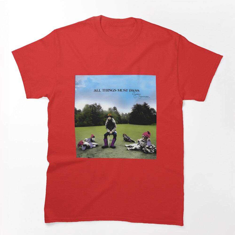 All Things Must Pass Album Picture With Three Boys Shirt