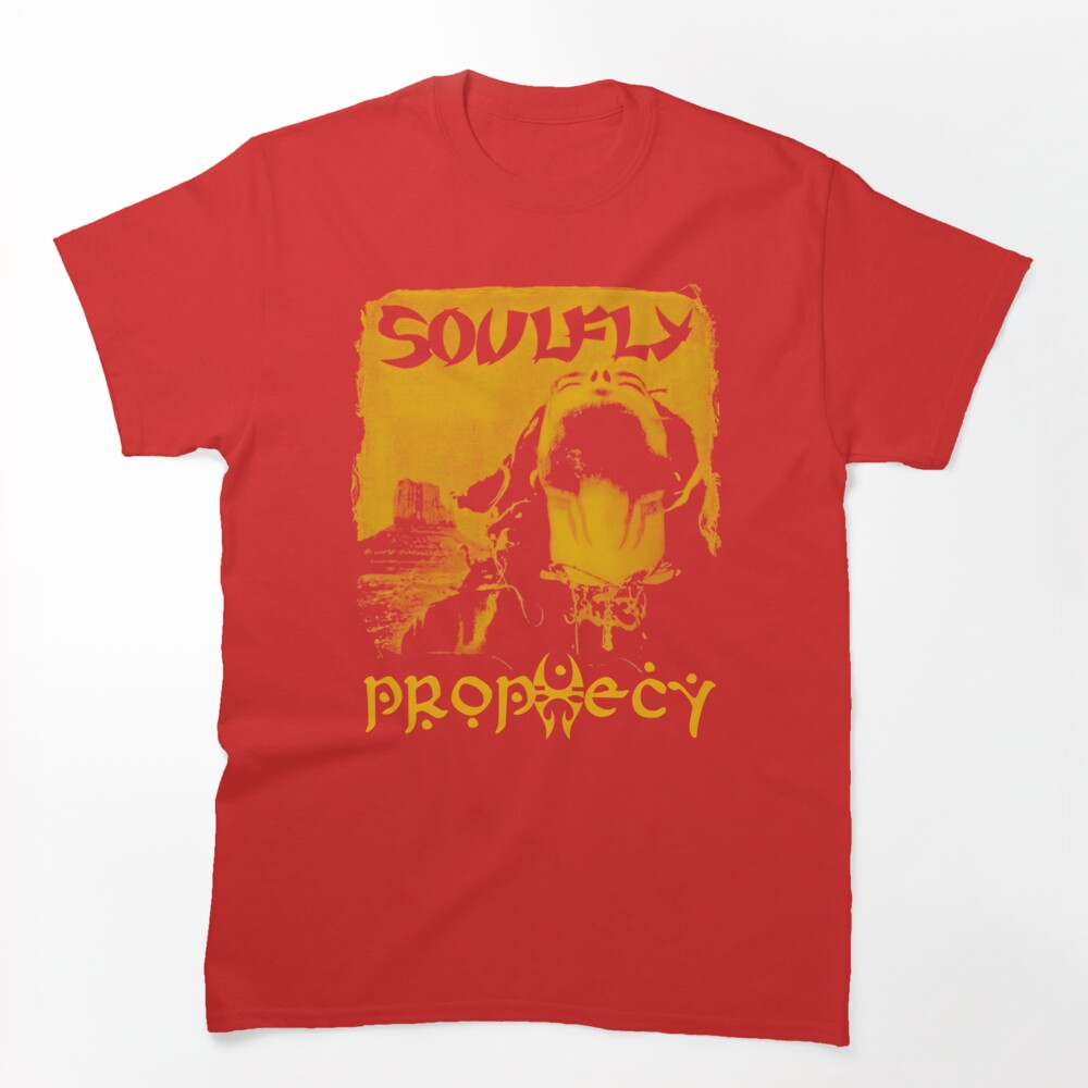 Soulfly Prophecy Heavy Metal Band Vintage Shirt
