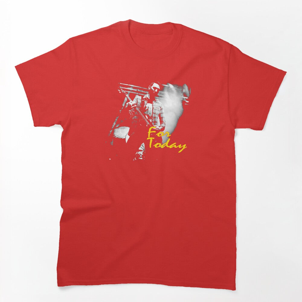 Silhouette Style Christian Metalcore Music Group Shirt