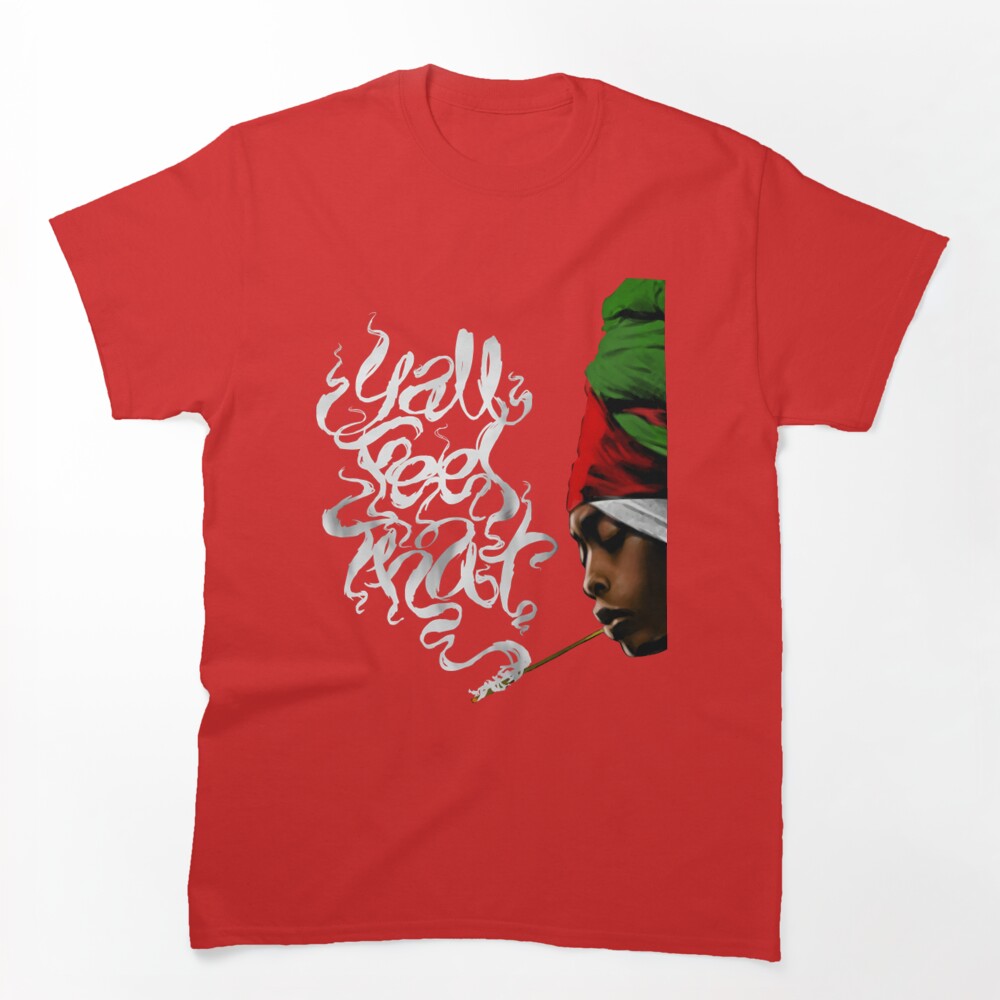 Erykah Badu Smoke Marijuana Shirt