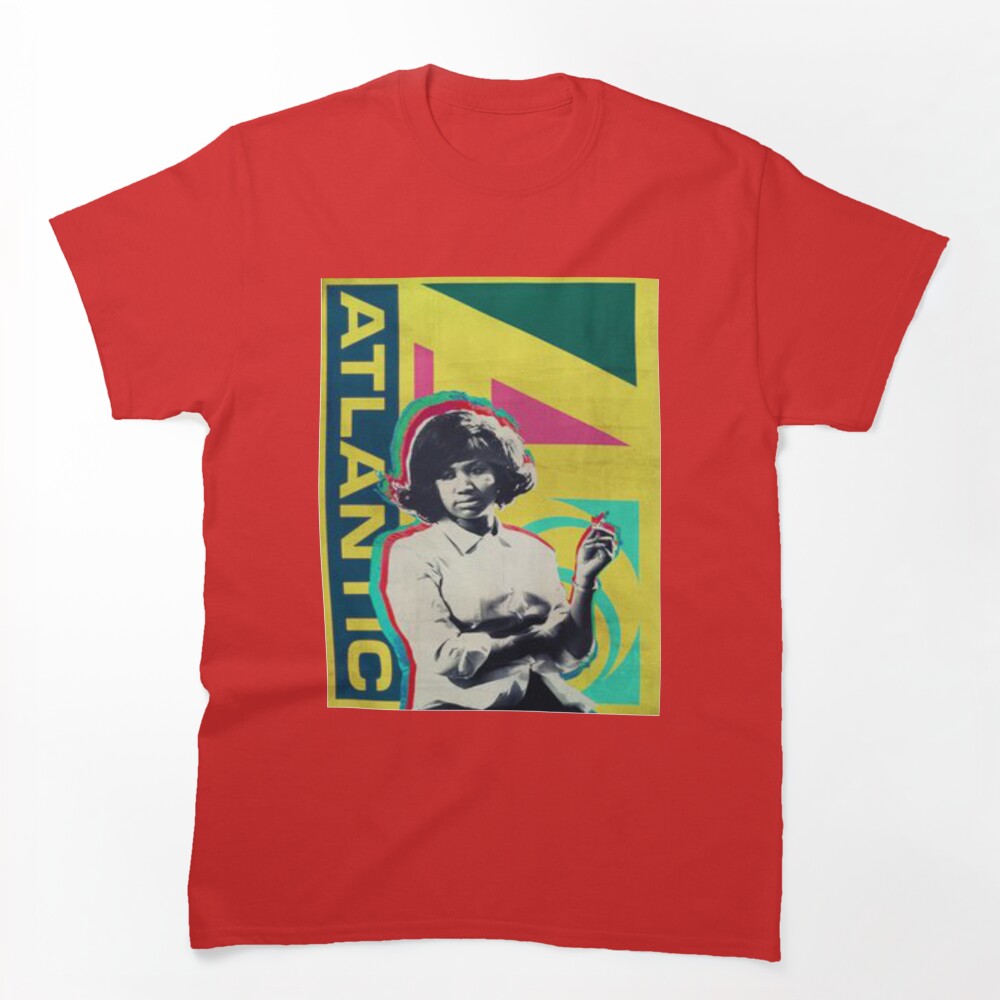 Sunset Aretha Best Legend POP Singer Rainbow For Franklin Rock Shirt