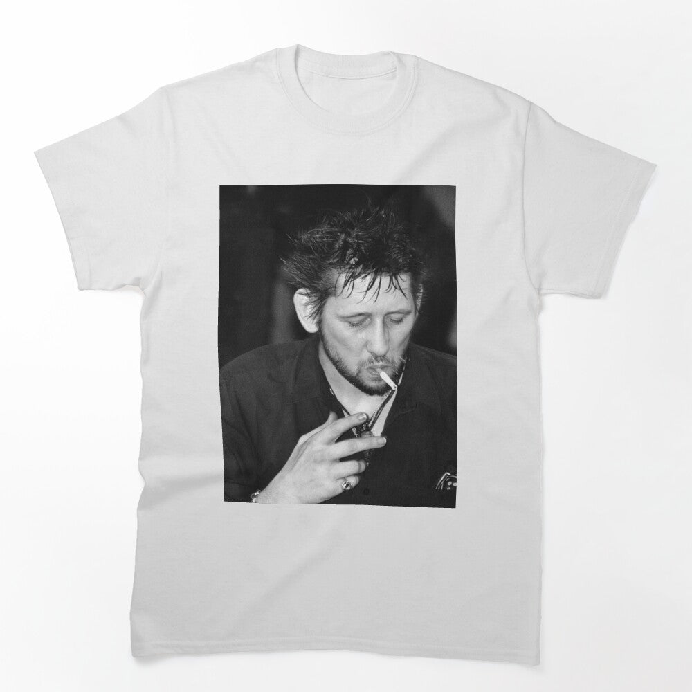 Shane MacGowan Smoking I Shirt