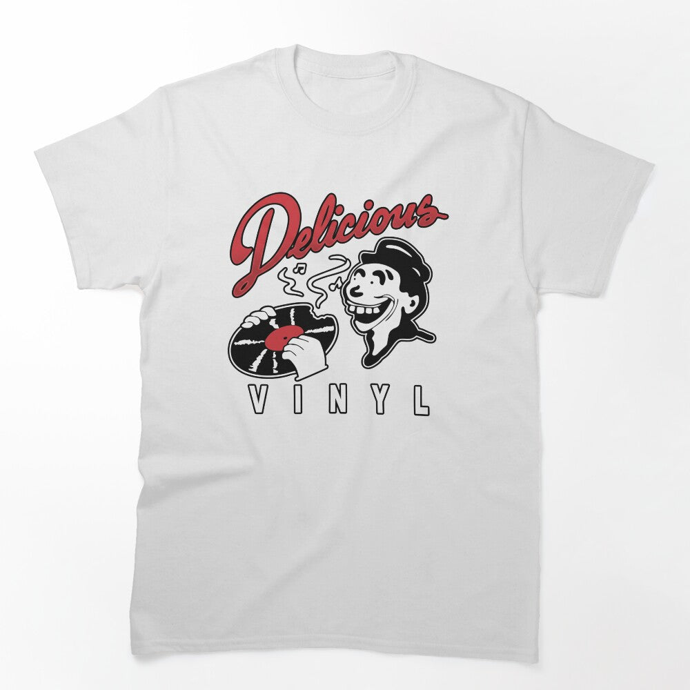 Retro Vinyl Record Illustration Shirt
