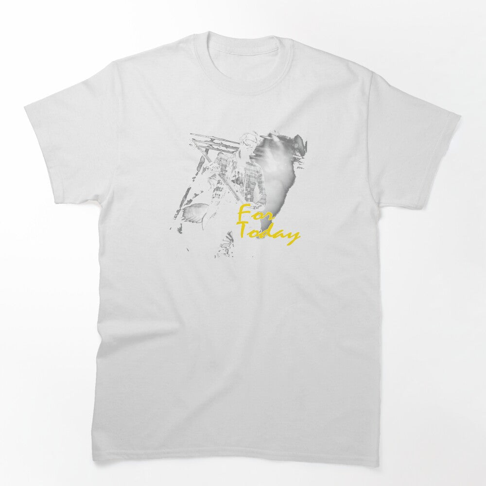 Silhouette Style Christian Metalcore Music Group Shirt