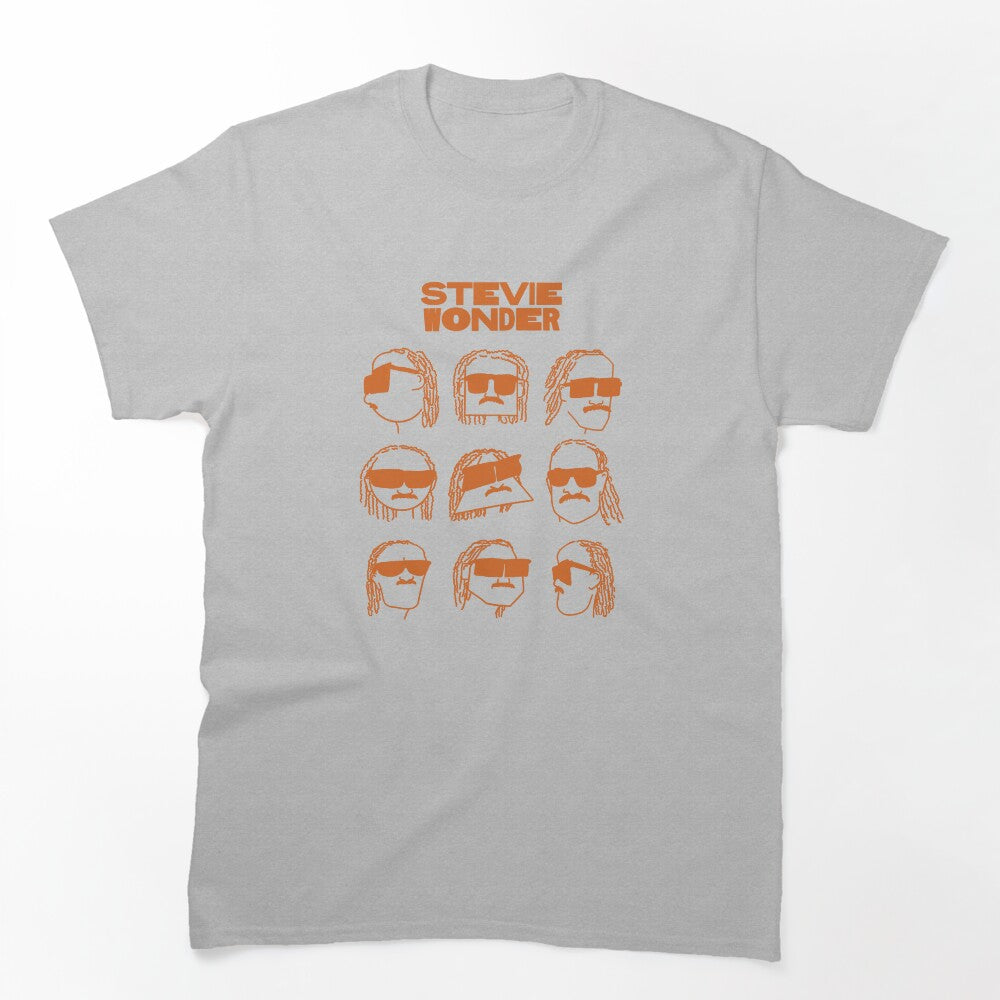 Pattern Face Silhouette Pop Art Shirt