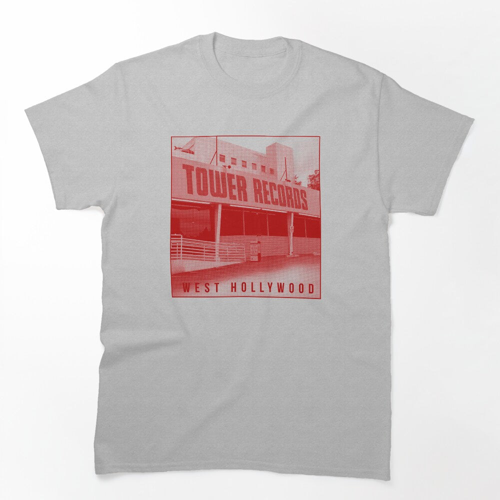 TOWER RECORDS - WEST HOLLYWOOD - VINTAGE - RETRO Shirt