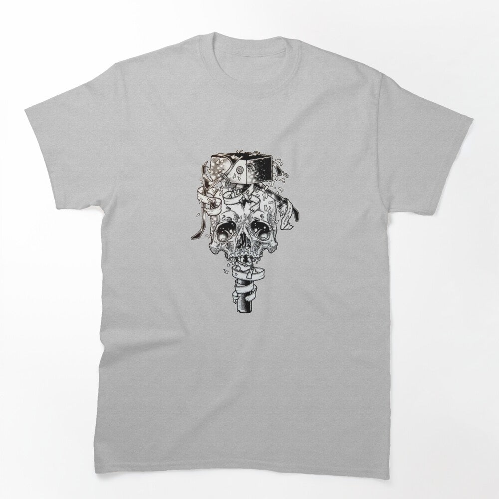 Pushead Hammered Skull Shirt