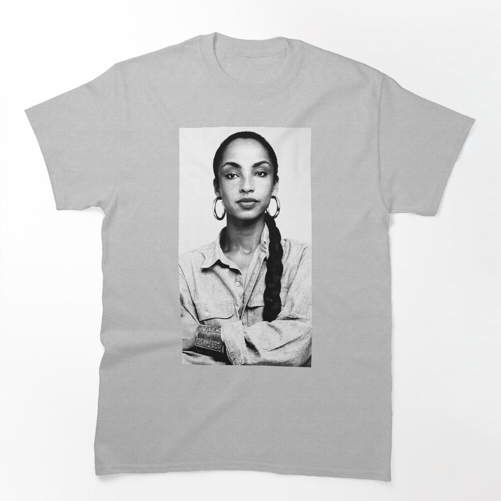 Sade Black And White Portrait Shirt