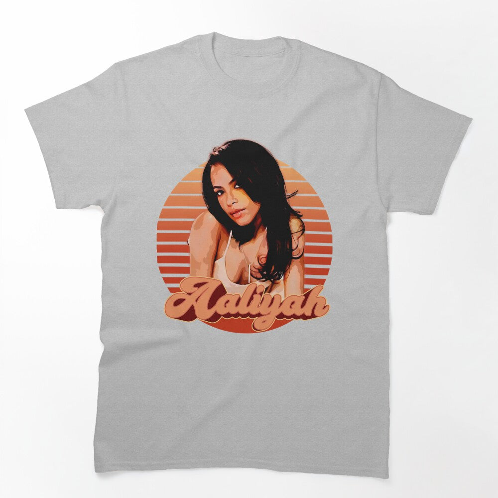 Iconic Aaliyah Tribute Timeless R&B Legend Shirt