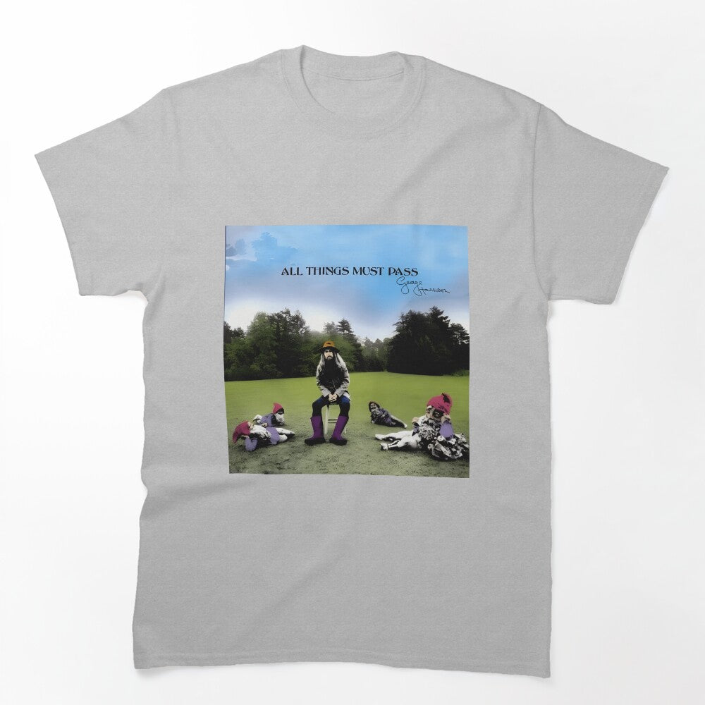 All Things Must Pass Album Picture With Three Boys Shirt