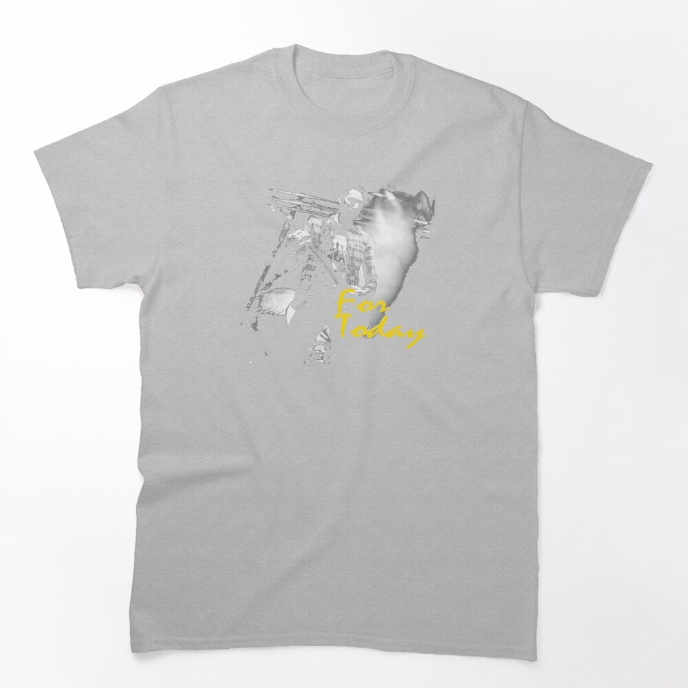 Silhouette Style Christian Metalcore Music Group Shirt