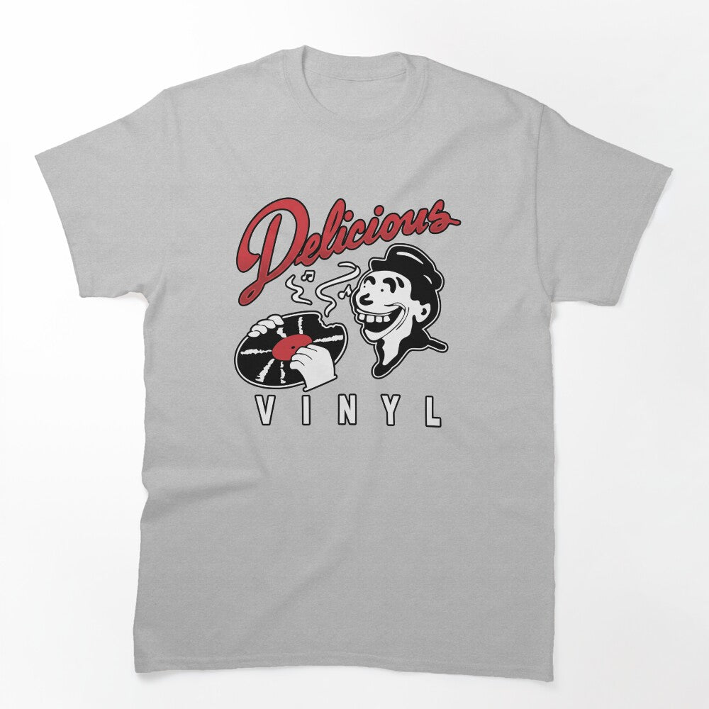 Retro Vinyl Record Illustration Shirt