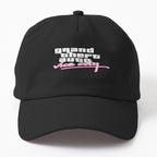 GTA Grand Theft Auto Logo Vice City Neon Hat