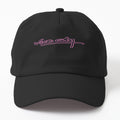 Neon Script And Retro Elegance Vice City Typography Hat