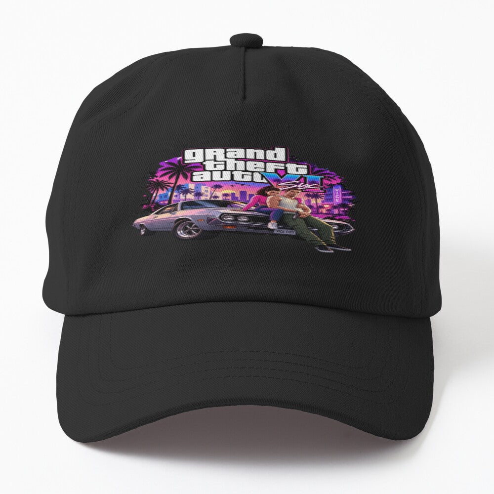 GTA 6 Grand Theft Auto VI Graphic Jason Lucia Vice City Hat