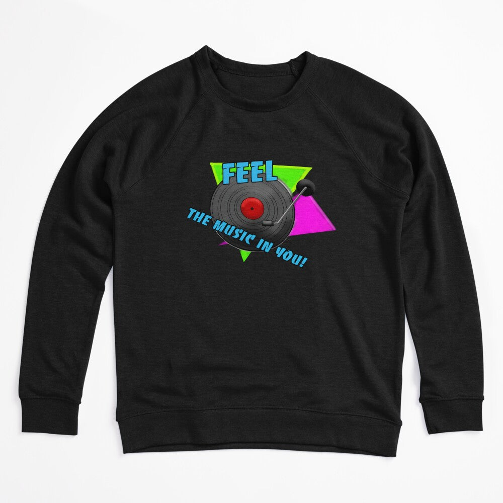 Feel The Music Vinyl Record Shirt