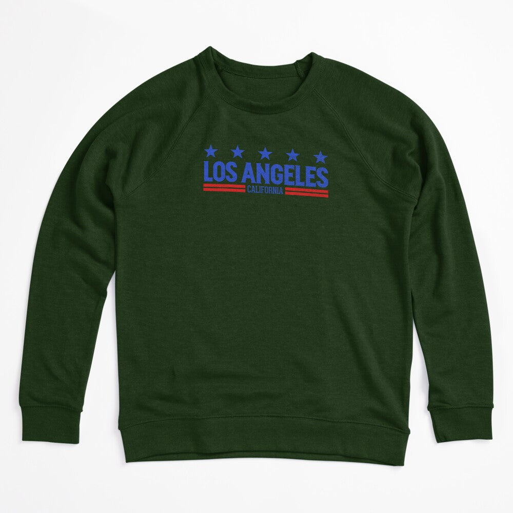 Retro Los Angeles CA Blue Shirt