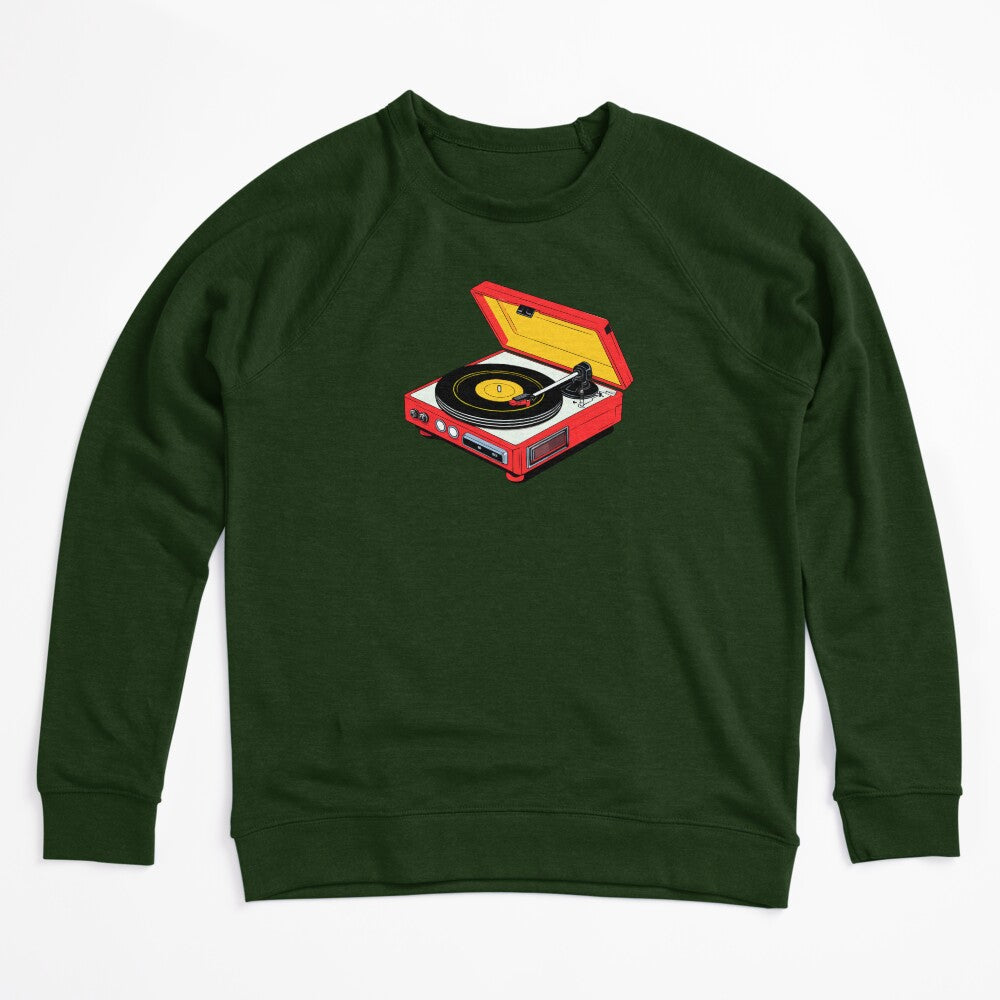1980s Vintage Vinyl Record Player Shirt