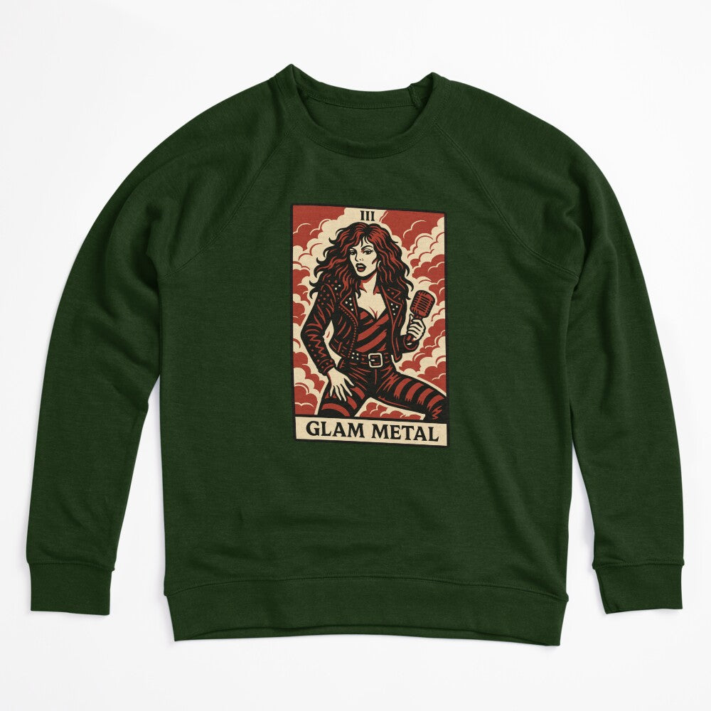 Glam Metal Tarot Card Fierce Flashy And Loud Shirt