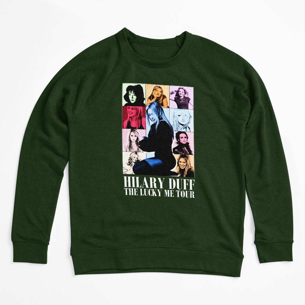 Hilary Duff Eras Lucky Me Tour Pop Vintage Shirt