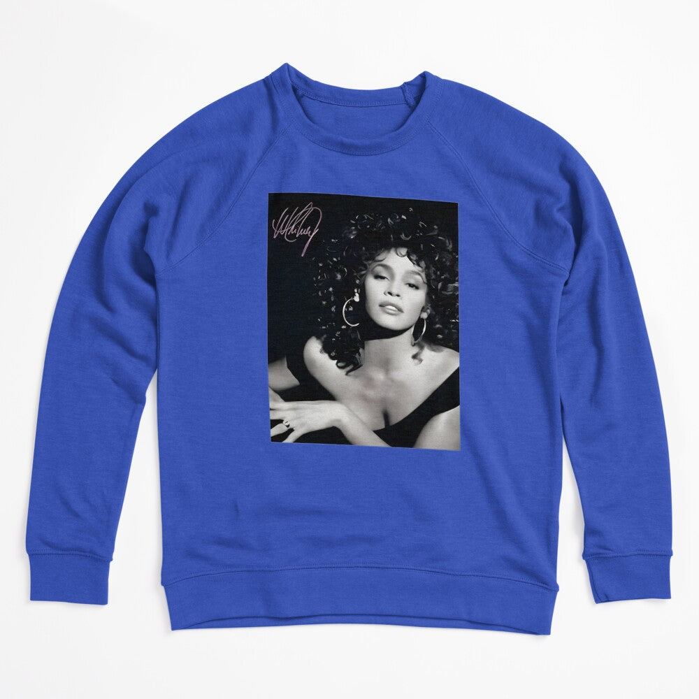 Whitney Houston Iconic Music Legend Black & White Portrait Limited Shirt