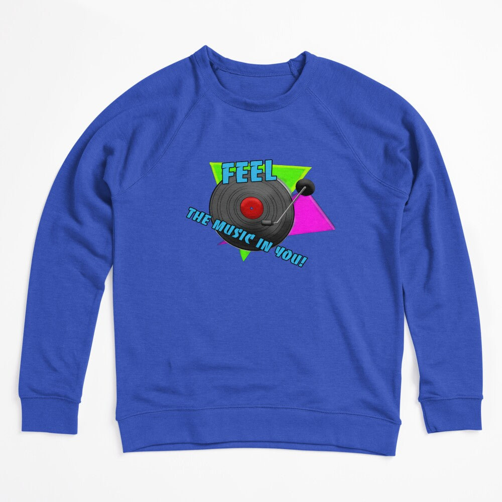 Feel The Music Vinyl Record Shirt