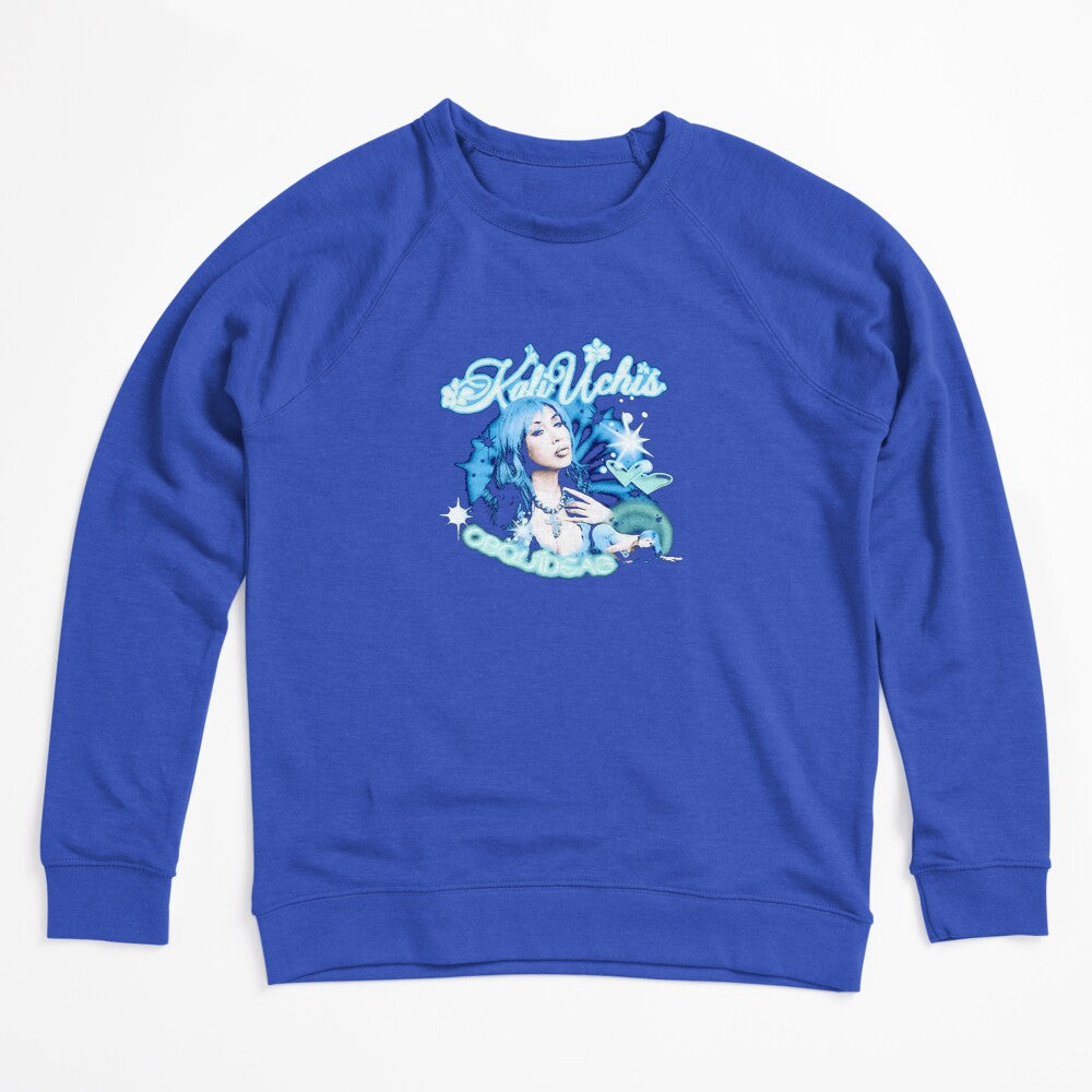 Blue Y2k Style Neo Soul Singer Shirt