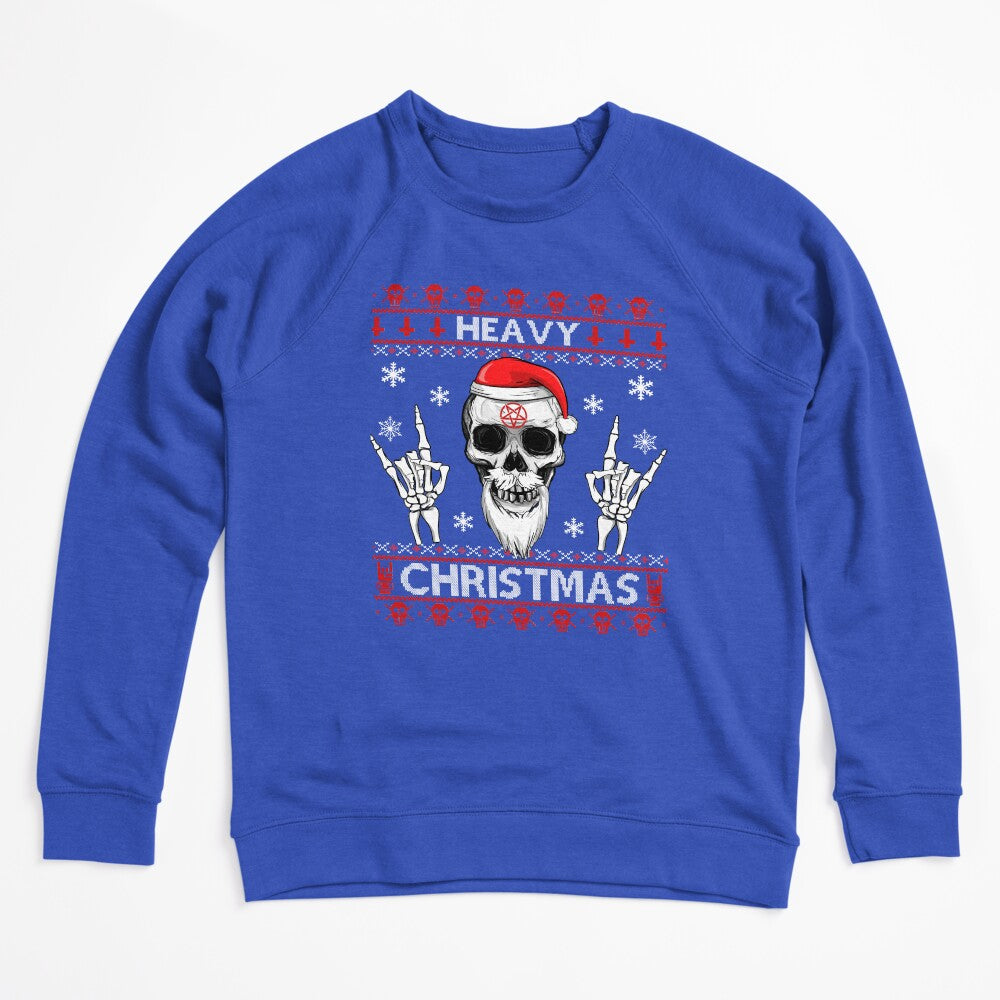 HEAVY CHRISTMAS - Ugly Xmas Sweater - HEAVY DEATH BLACK METAL Rocker Shirt