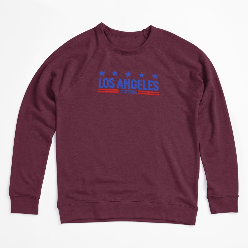 Retro Los Angeles CA Blue Shirt