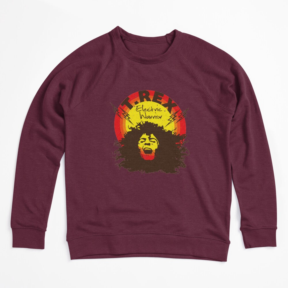T Rex Electric Warrior Retro Graphic Shirt