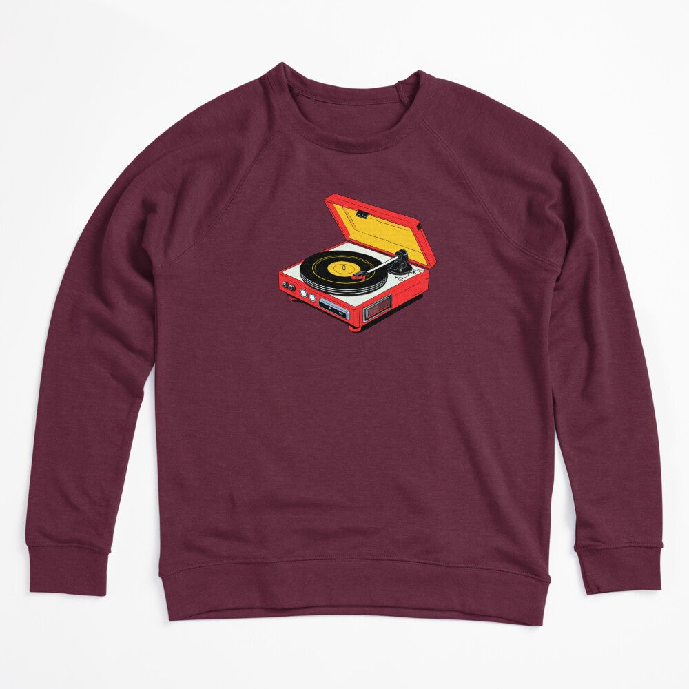 1980s Vintage Vinyl Record Player Shirt