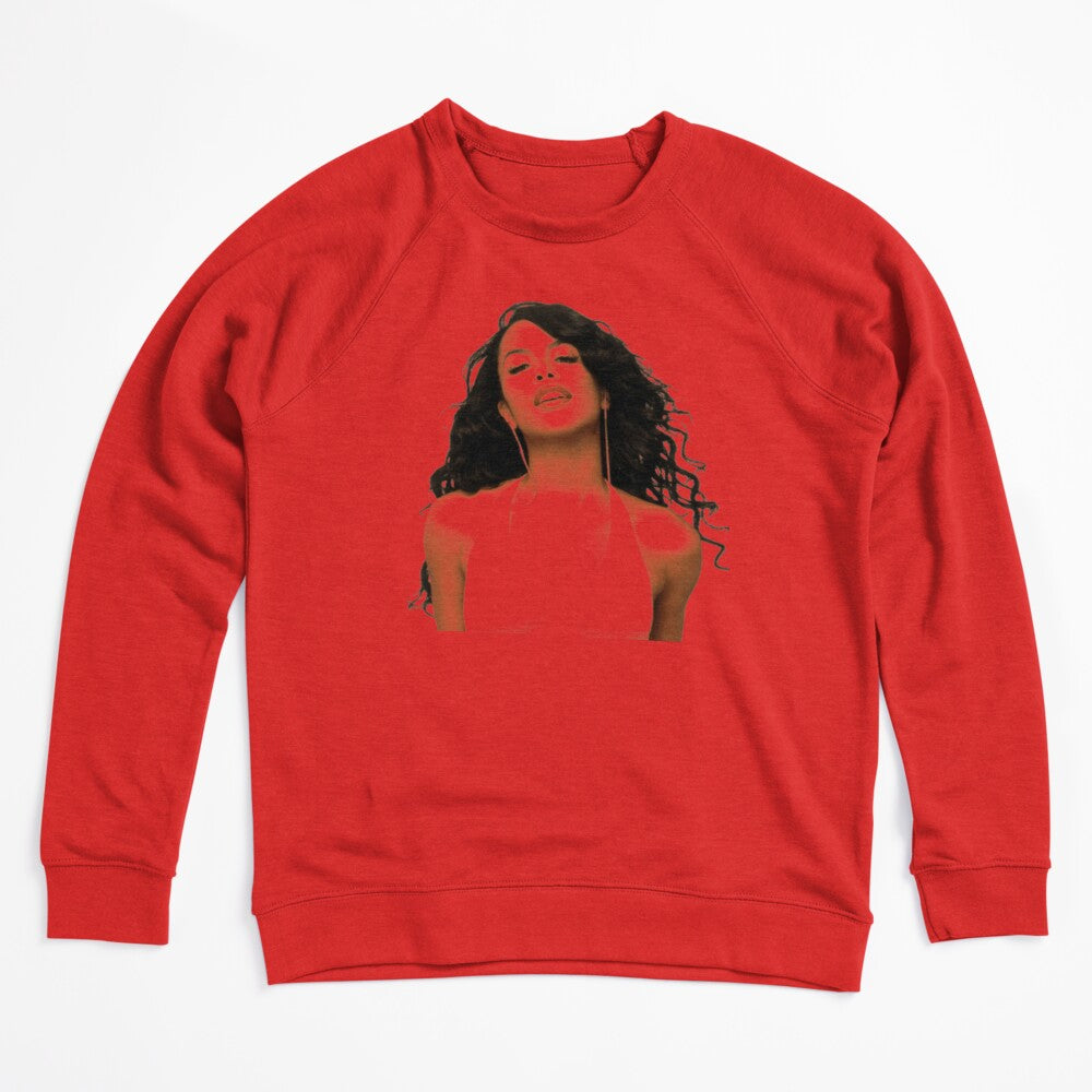 Aaliyah 90s R&B Icon Portrait Shirt