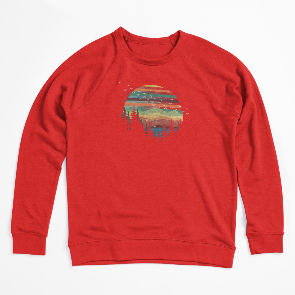 Geometric Nature Sunset Vibes Shirt