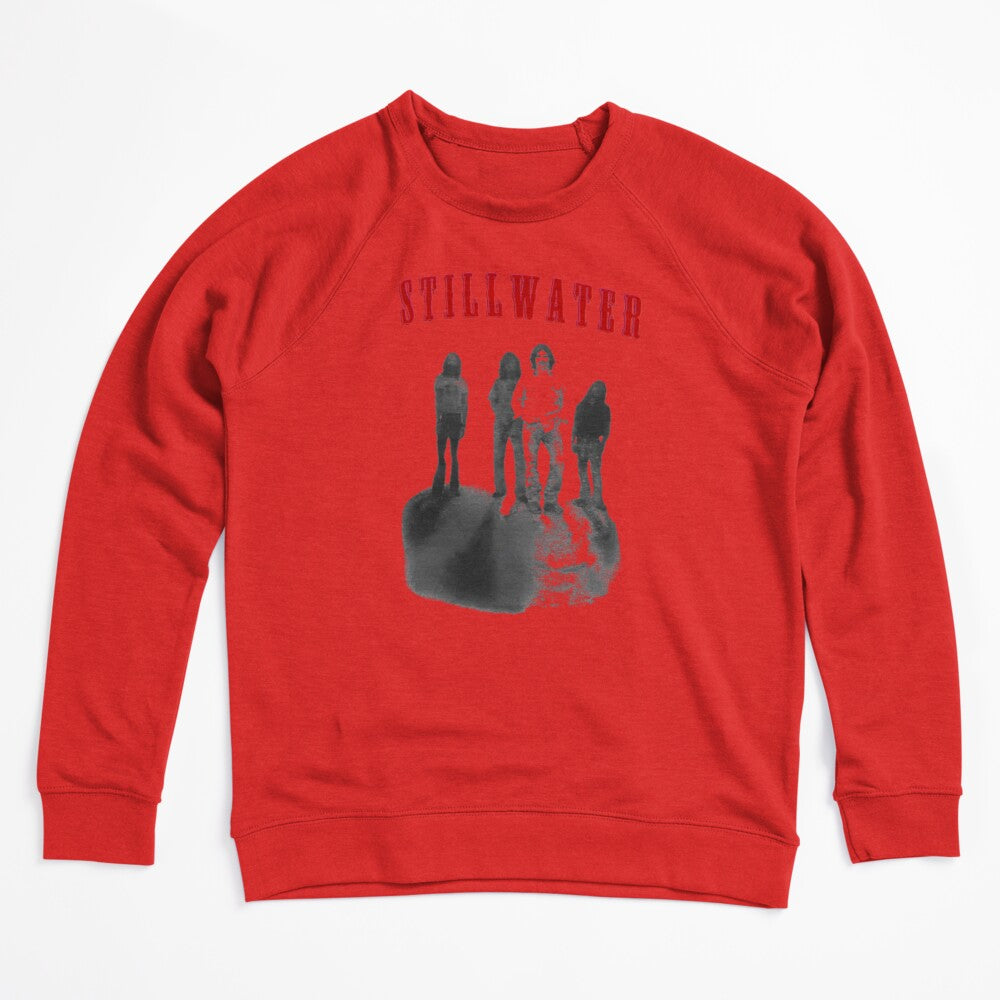 Stillwater Band Red Typography Silhouetted Members Artwork Shirt