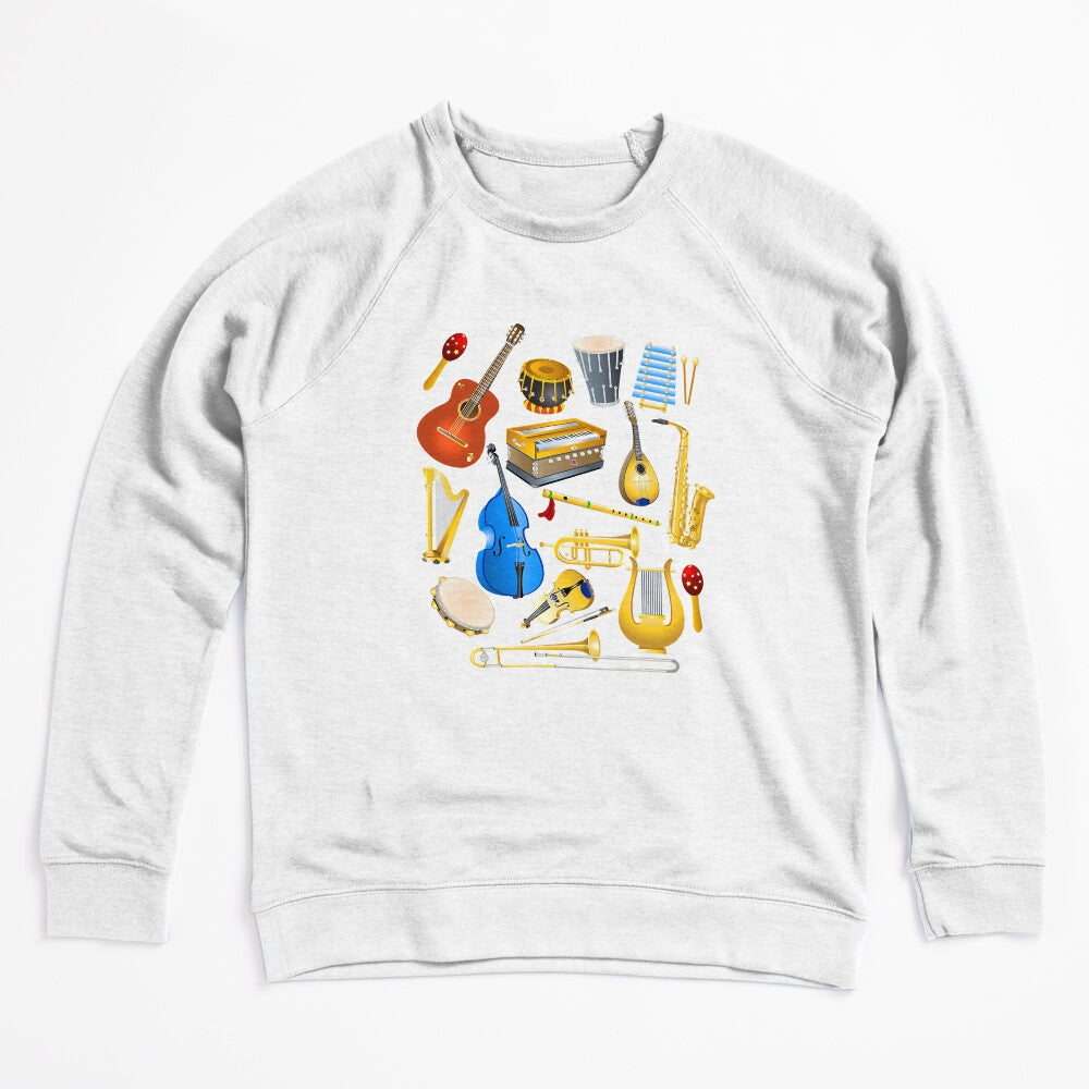 Cute Little Boys Musical Instruments Fans Shirt