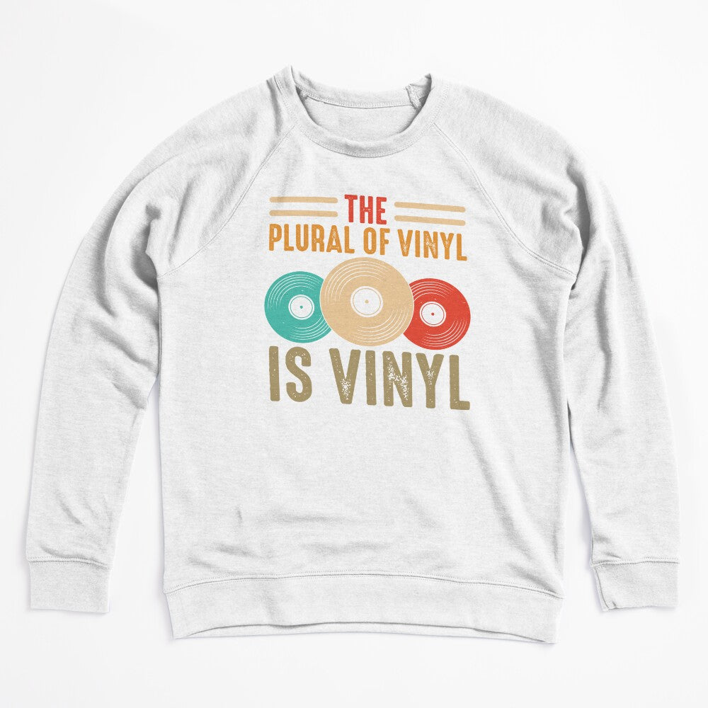 The Plural Of Vinyl Is Vinyl Retro Record Collector Humor Shirt