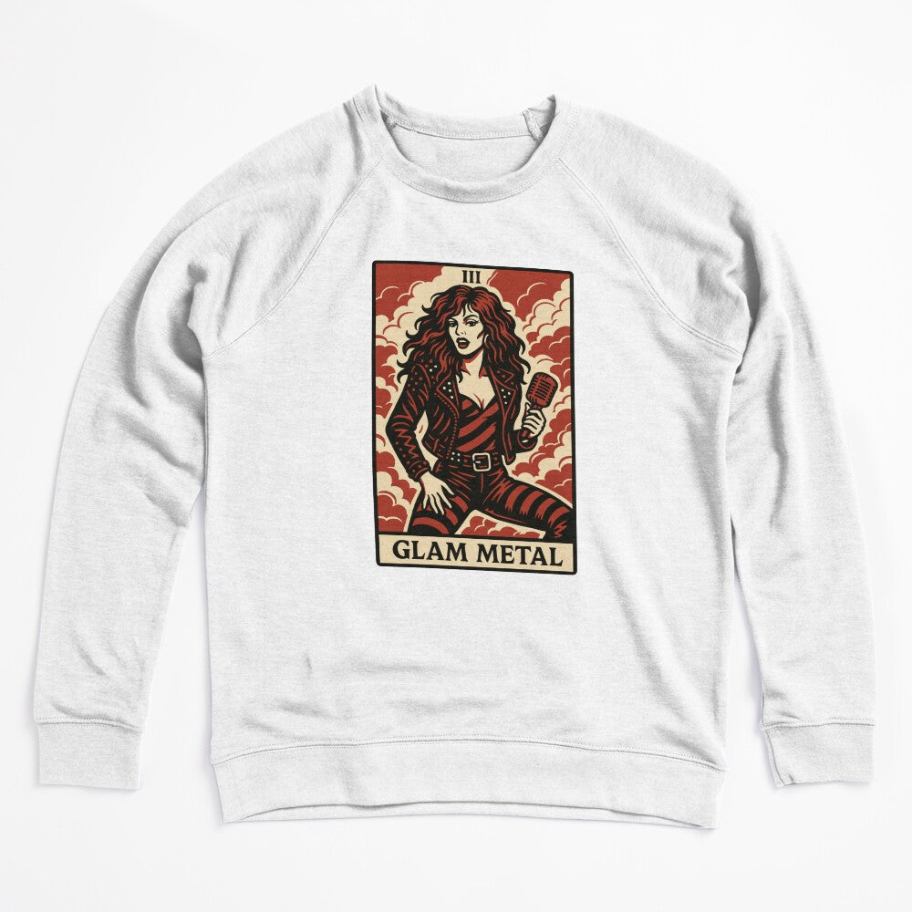 Glam Metal Tarot Card Fierce Flashy And Loud Shirt