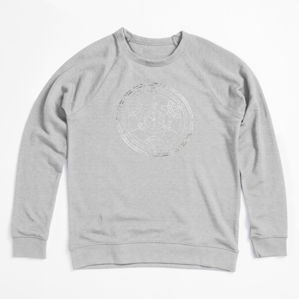Human Transmutation Circle - Silver Grunge Shirt