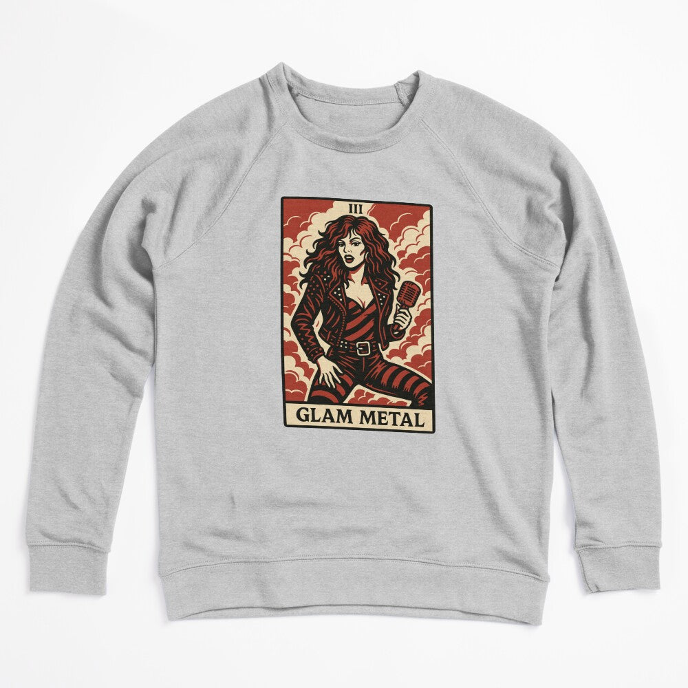 Glam Metal Tarot Card Fierce Flashy And Loud Shirt