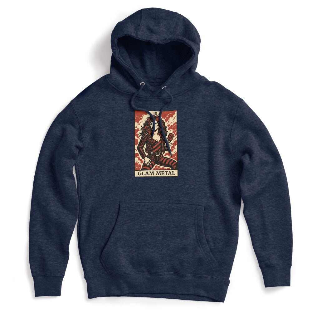 Glam Metal Tarot Card Fierce Flashy And Loud Shirt