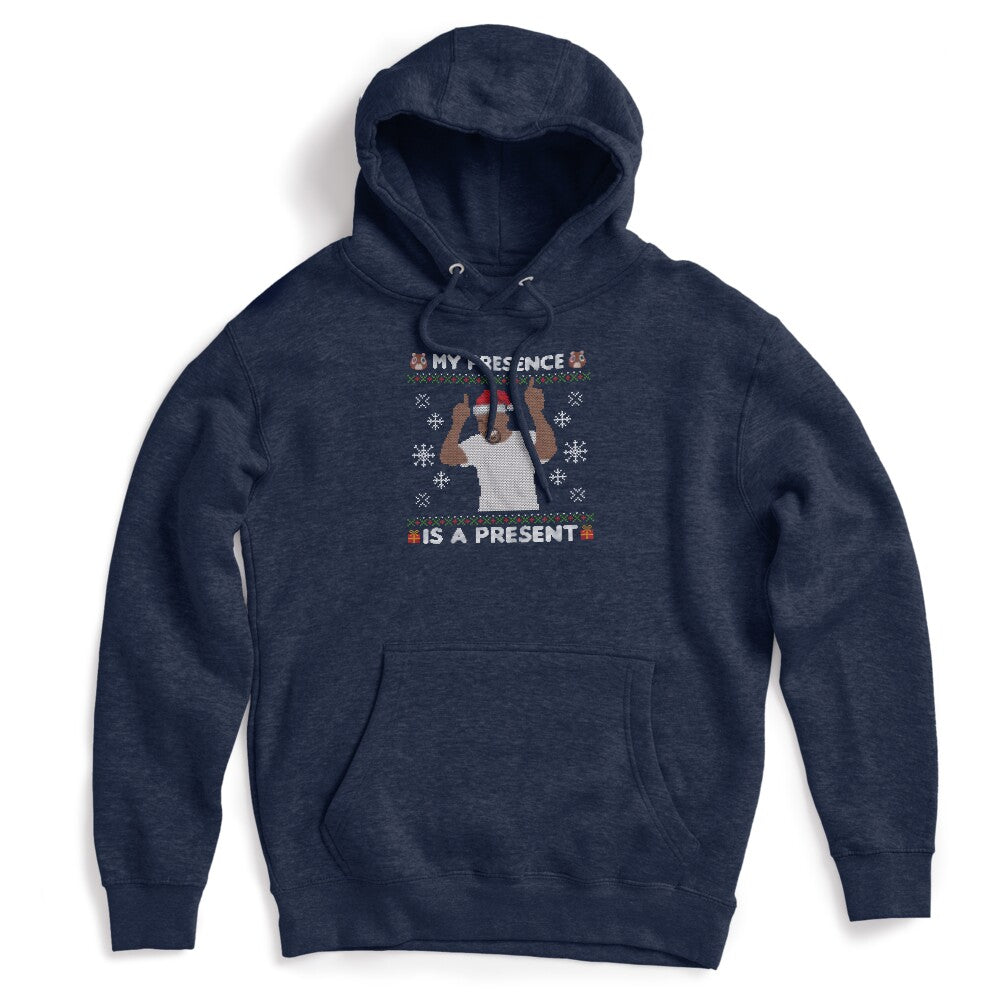 Kanye West Ye Hip Hop Rap Ugly Christmas Sweater My Presence Is A Shirt